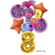 thumbnail image 3 of Globos de aluminio de Trolls de Disney, suministros para fiestas de cumpleaños de niñas, decoración del hogar, globos con números morados, decoración para baby shower de niño y boda, 3 of 5
