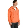 thumbnail image 4 of Port & Company ® - Core Fleece Full-Zip Hooded Sweatshirt. PC78ZH, 4 of 6