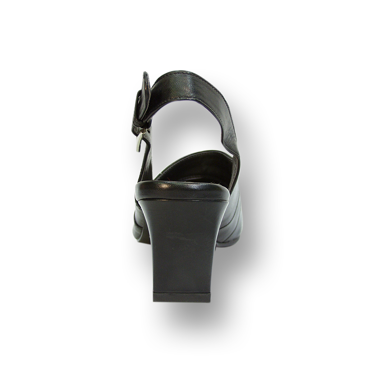 PEERAGE Zoe Women's Wide Width Leather Slingback Pumps