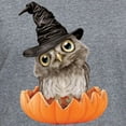thumbnail image 3 of CafePress - PD Moreno's Halloween Owl Women's V Neck T Shirt - Women's V-Neck Dark T-Shirt, 3 of 4