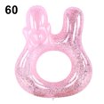thumbnail image 2 of Anillo De Natación De Conejo Rosa, PVC No Tóxico, Purpurina, 60 Cm 70 Cm, Seguro, Cómodo, Llamativo, Acuáticas De Verano, Anillo De Natación Para Niños Para, 2 of 7