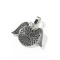thumbnail image 4 of GKNET DIY Hip Hop Custom Angel Wings 30mm Photo Pendant Necklace TopBling 5A CZ Stones-Silver, 4 of 9