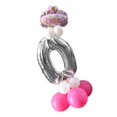 thumbnail image 1 of 32 Pulgadas Grandes De Helio Número Globo De Aluminio Decoración De Cumpleaños Número 0-9 Yuyangstore  Conjunto de globos de números, 1 of 8