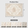 thumbnail image 6 of CHITOOMA 6'x9' Boho Area Rugs for Living Room, Machine Washable Stain Resistant Non-Shed Carpet, Floral Area Rug with Non-Slip Backing for Bedroom, Dining Room, Dorm, Office, 6 of 9