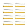 thumbnail image 3 of Resorte de montaje para pastilla de guitarra, juego de 8 tornillos para pastilla de guitarra y resorte, tornillo de pastilla de bobina doble, el mejor de su clase, 3 of 9