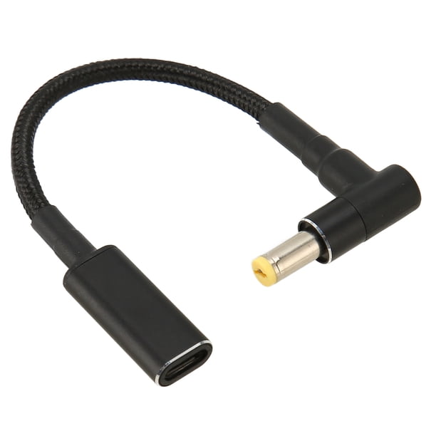 Mecanografíe el adaptador de Cto DC, USB C al cable de alimentación de CC de los E.E.U.U. del adaptador de DC USB Cto D Experiencia incomparable