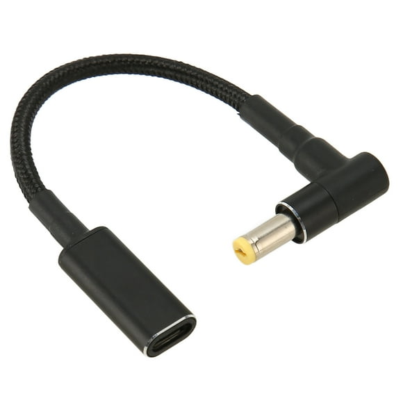 Laptop Charging Cord Adapter, USB C To DC Adapter Fast Heat Dissipation PD 100W For Notebook Computer