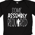 thumbnail image 4 of Inktastic Some Assembly Required Left Arm Amputee Boys or Girls Long Sleeve Baby Bodysuit, 4 of 5