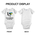 thumbnail image 3 of I Heart My Bahamian Grandma Bahamas Love Flag Baby One-Pieces (White, 12-18 Months), 3 of 5