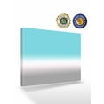 thumbnail image 2 of Teal White Grey Ombre Wall Art for Living Room,Canvas Picture Wall Decor for Bathroom Bedroom,Blue Modern Abstract Aesthetics Painting Artwork for Office Kitchen Hallway Dining Room Decor 16"x20", 2 of 8