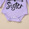 thumbnail image 2 of Tiny Cutey Newborn Baby Girl Clothes Outfit Toddler Long Sleeve Romper Pants Headband Set for 3-6 Months, 2 of 7