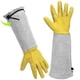 thumbnail image 1 of Gardening Gloves Leather Work Gloves,Gardening Anti-Cut Gloves,Gardening Tools,S,44CM, 1 of 5
