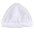 thumbnail image 3 of FELTECHELECTR Exquisito gorro de algodón, útil para prevenir la caída del cabello, transpirable y protector de cabeza para uso diario en casa (ala ancha y elástica, blanco), 3 of 7