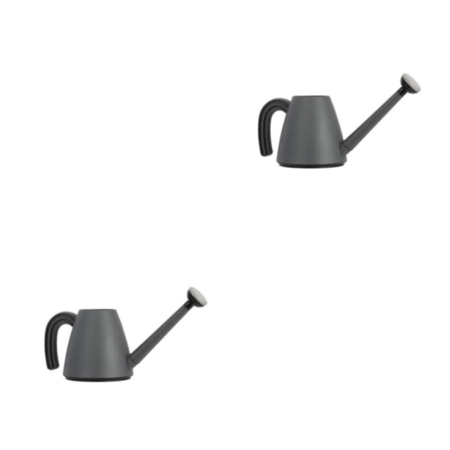 mmirethe Indoor Watering Can For Precise Plant Care - Impact-resistant And Reliable Proof Water Can 1.8Lspace gray 2Set