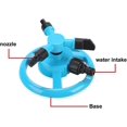 thumbnail image 5 of 360° Rotating Automatic Sprinkler, Lawn Sprinklers, Adjustable 3 Arm Lawn Garden Automatic Sprinkler Irrigation System, 5 of 5