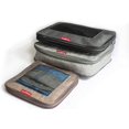 thumbnail image 2 of Compression Packing Cubes Luggage Organizers for Travel W/Double Zipper (Grey-Black-Brown 3 PC), 2 of 7