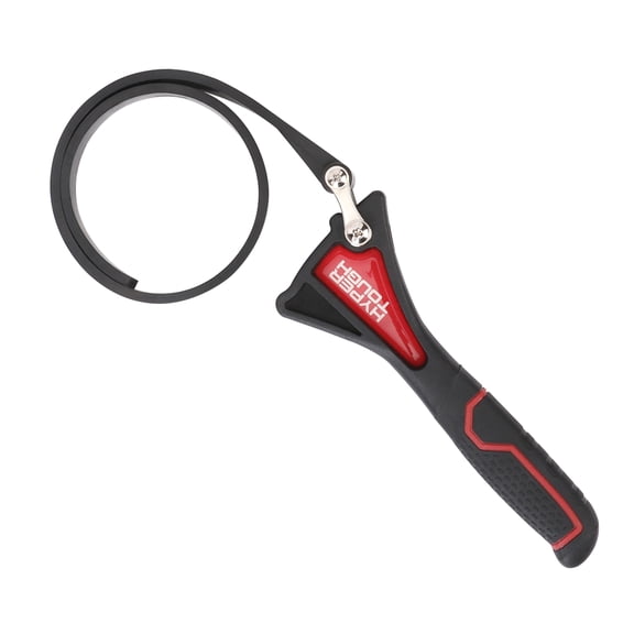 Hyper Tough Adjustable Strap Oil Filter Wrench, 1 to 4 inch, Heavy Duty, Scratch Free, Multipurpose