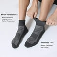 thumbnail image 4 of CelerSport 6 Pack Men's Ankle Socks with Cushion, Sport Athletic Running Socks, 4 of 12