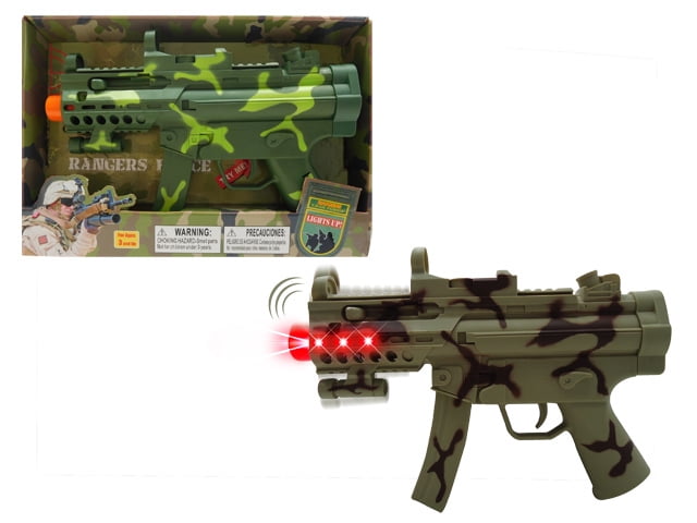 Toy Gun Battery Operated Vibrate with Light & Sound (Battery Included ...