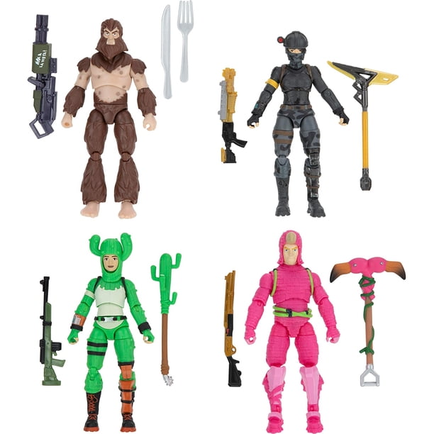 Modo Escuadron Alquimista de Fortnite, Paquete de 4 Figuras Fortnite Fortnite