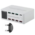 thumbnail image 2 of Estación De Carga USB Multifunción 8 En 1, Soporte De Enchufe Inteligente Para Potencia De 100W, Máximo 100-240V, 2 of 7