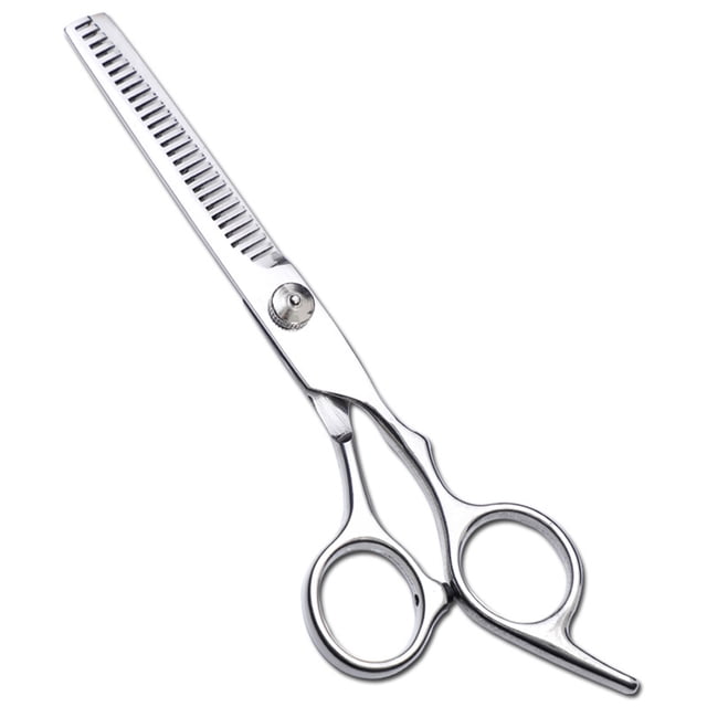 Juego Profesional de Tijeras para Corte de Cabello, Incluye Tijeras Rectas, de Desfilado, Peines y Accesorios, Ideal para Peluquerías y Uso Doméstico, Color Azul, 10 Piezas