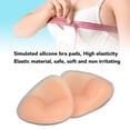 thumbnail image 3 of Bra Pads Inserts, Push Up Sticky Bra, Sticky Bra Inserts, 1 Pair Silicone Bra Inserts Extra Thick Waterproof Reusable Self Adhesive Triangular Shape Push Up Pads Flesh Color, 3 of 7