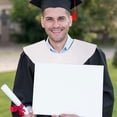 thumbnail image 3 of V Shape Choir Stole University Graduation Choir Honor Sash Master's Graduate Doctoral Attire Stoles Accessories, 3 of 7