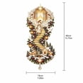 thumbnail image 3 of Jesus Light of Heaven Christmas Wall Hanging, Religious Illuminated Nativity Decor, Christmas Stairway Wall Decoration for Home Entryway, Living Room, Hallway and Seasonal Faith Display (A), 3 of 5