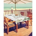 thumbnail image 2 of Hokiten Outdoor Tablecloths with Umbrella Hole & Zipper, Sage Green Eucalyptus 54x80 Inch Tablecloth Rectangle, Vintage Spring Floral Leaves Waterproof Table Cloth, Patio/Pool/Picnic Table Covers, 2 of 7