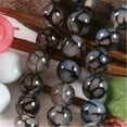 thumbnail image 3 of K-KED 6/8/10mm Black Dragon Veins Agate Onyx Gemstone Round Loose Beads Strand 15'' -10 mm, 3 of 3