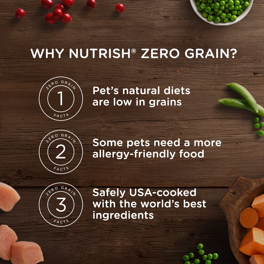 Rachael Ray Nutrish Zero Grain Turkey & Potato Recipe, Dry Dog Food, 28lb Bag
