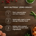 thumbnail image 6 of Rachael Ray Nutrish Zero Grain Chicken & Sweet Potato Recipe, Dry Dog Food, 28lb Bag, 6 of 12