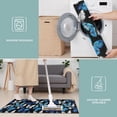 thumbnail image 6 of Blue White Butterfly Pattern Kitchen Rugs Sets Of 3,Kitchen Runner Rugs Non Skid Washable,Decorative Kitchen Floor Mats for Kitchen,Sink,Laundry,17"x30"+ 17"x47" + 17"x59", 6 of 6