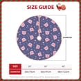 thumbnail image 2 of Disketp Cute Pig Christmas Tree Skirt, Christmas Tree Decorations, Christmas Decor, Tree Mat Decoration(30-48IN)-36", 2 of 6