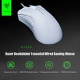thumbnail image 2 of Arealer DeathAdder Essential Wired Gaming Mouse 6400DPI Optical Sensor/5 Independently Programmable Buttons/Rubber Side Grips Ergonomic Game USB Computer Mice for Windows PC Gamers, 2 of 7