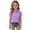 Purple, variant on OIOLOYJM Linen Shirts for Girls Summer Casual Short Sleeve Button Down Pocket Blouses Lightweight Breathable Comfy Shirts Army Green 3-4 Year
