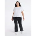 thumbnail image 2 of Time and Tru Women's Knit Cord Leggings, 30" Inseam, Sizes XS-XXXL, 2 of 2