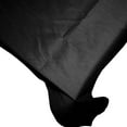 thumbnail image 2 of Faux Silk Dupioni Tablecloth Black, 2 of 2