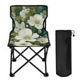 thumbnail image 2 of Blooming Flowers Portable Camping Chair Small for Kids Outdoor Folding Beach Chair Fishing Chair Lawn Chair with Carry Bag, 2 of 7