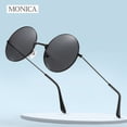 thumbnail image 3 of Gafas de sol Retro Vintage Punk para hombres y mujeres, gafas de sol populares de pesca, ocio, gafas de sol redondas de Metal, gafas de sol de moda UV400, 3 of 4