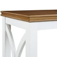 thumbnail image 6 of Convenince Concepts Florence Coffee Table in White and Brown Wood Finish, 6 of 8