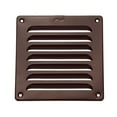 thumbnail image 1 of Cubierta de ventilación de aluminio Uxcell, rejilla de ventilación HVAC con lamas para hogar, cocina, chimenea, color marrón, 6x6 pulgadas, 1 of 7