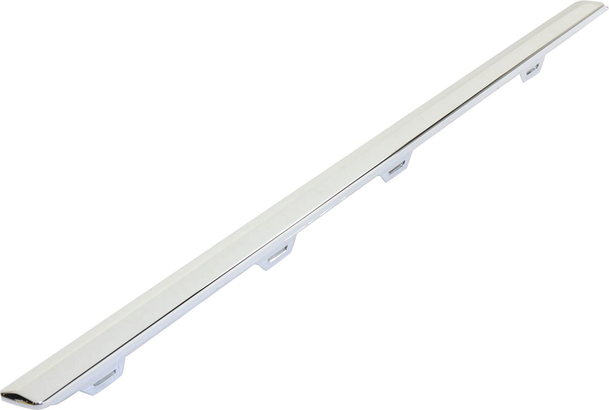 Bumper Trim Compatible With 2007-2010 Volkswagen Passat Rear, Left Driver Chrome