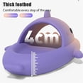 thumbnail image 4 of Zapatillas de Nube de Tiburón para Niños Chanclas de Ducha Antideslizantes y Secado Rápido para Niños y Niñas Diseño de Peces de Dibujos Animados Lindos Ideal para Playa y Piscina, 4 of 5