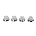 thumbnail image 4 of Electric Bass Volume Control Knob, Easy To Install Plastic Guitar Control Knob 4Pcs Stable Strong  For Maintenance Gold,Silver, 4 of 8