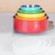 thumbnail image 5 of Juego de 5 recipientes de acero inoxidable para cocina y almacenamiento de alimentos, cuenco para mezclar, color Crisper, juego redondo de cinco piezas de acero inoxidable con tapa, cuenco hermético, 5 of 8