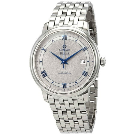 Omega De Ville Prestige Chronograph Automatic Grey Dial Mens Watch (Best Price Omega Watches)