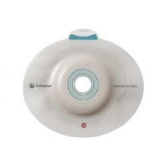 SenSura Mio Click Ostomy Barrier, Precut, Extended Wear, 60 mm Flange, 1-3/8 Inch Opening, Blue Code, 5 Count