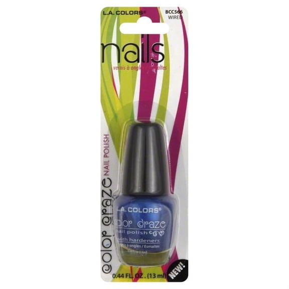 Beauty 21 Cosmetics LA Colors Color Craze Nail Polish, 0.44 oz